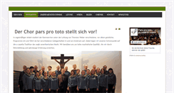 Desktop Screenshot of parsprototo.at